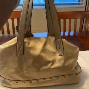 Charming Charlie Gold Tote